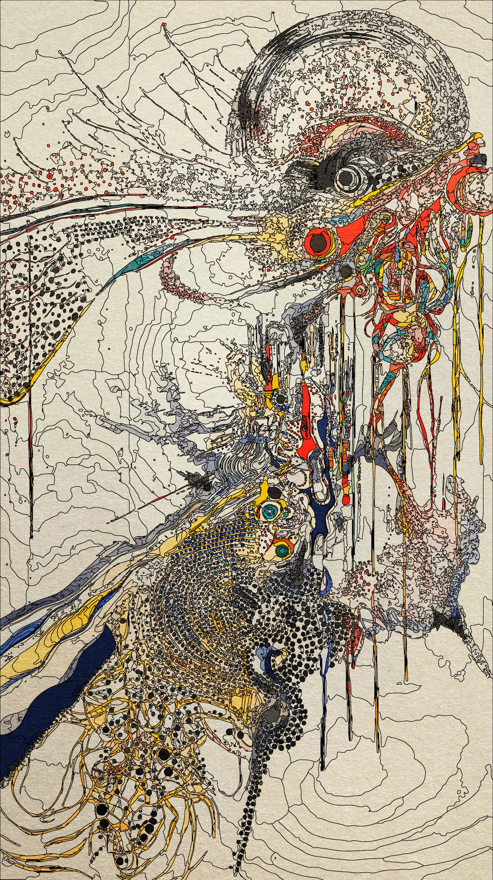 Robotic Scrolls of the Mind #5, 2024