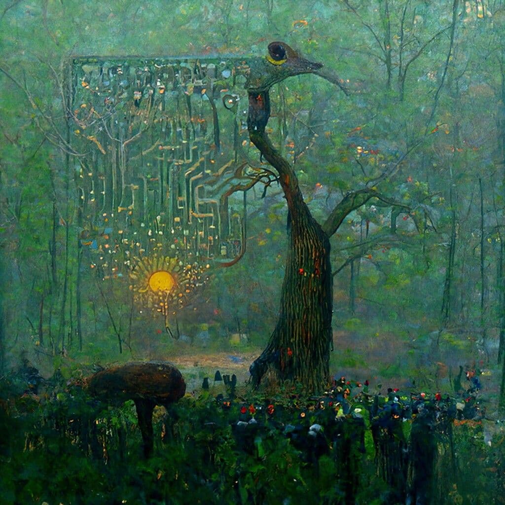 Hybrid Ecosystems; dawn instructions, 2022