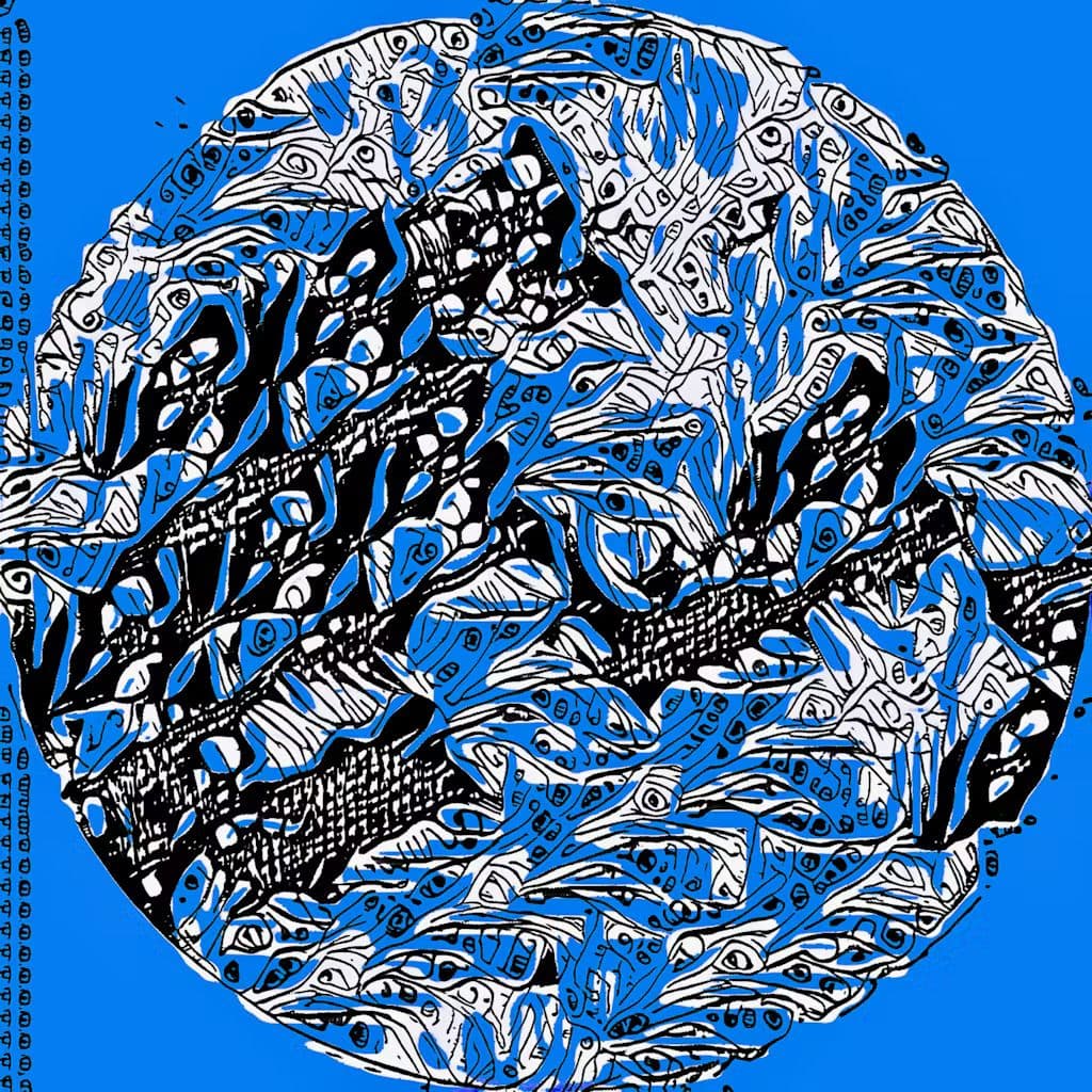 Artificial Blues, a Sketchbook; Etchings of Latentscaux, 2022