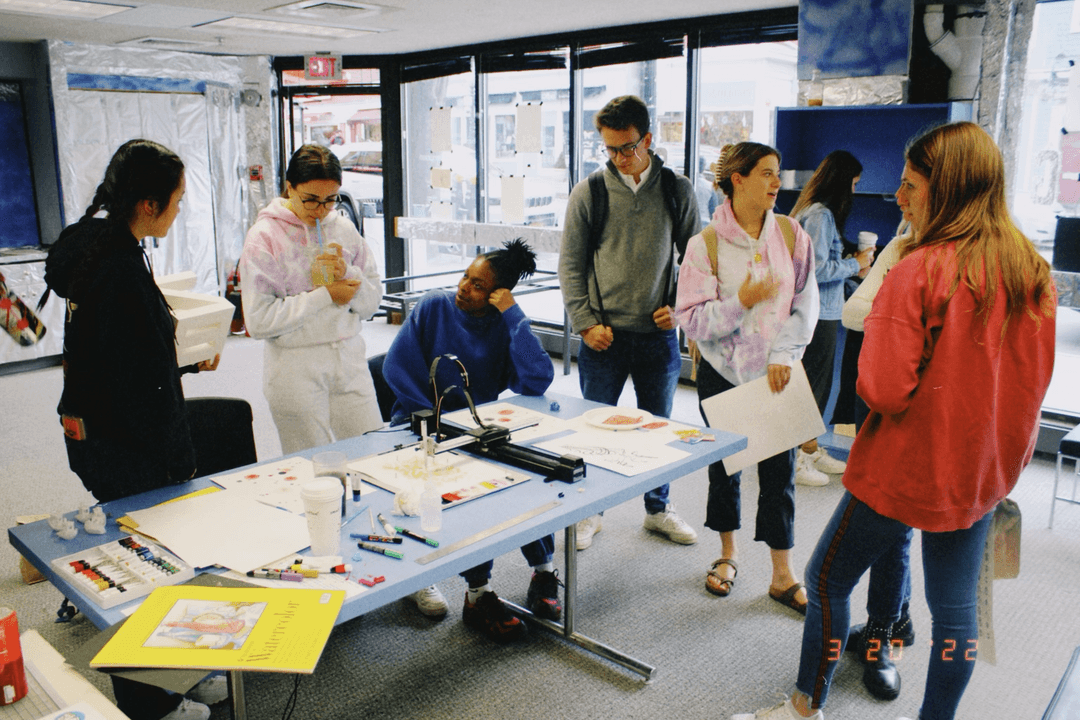 Generative Art Pop-up, Princeton, 2022