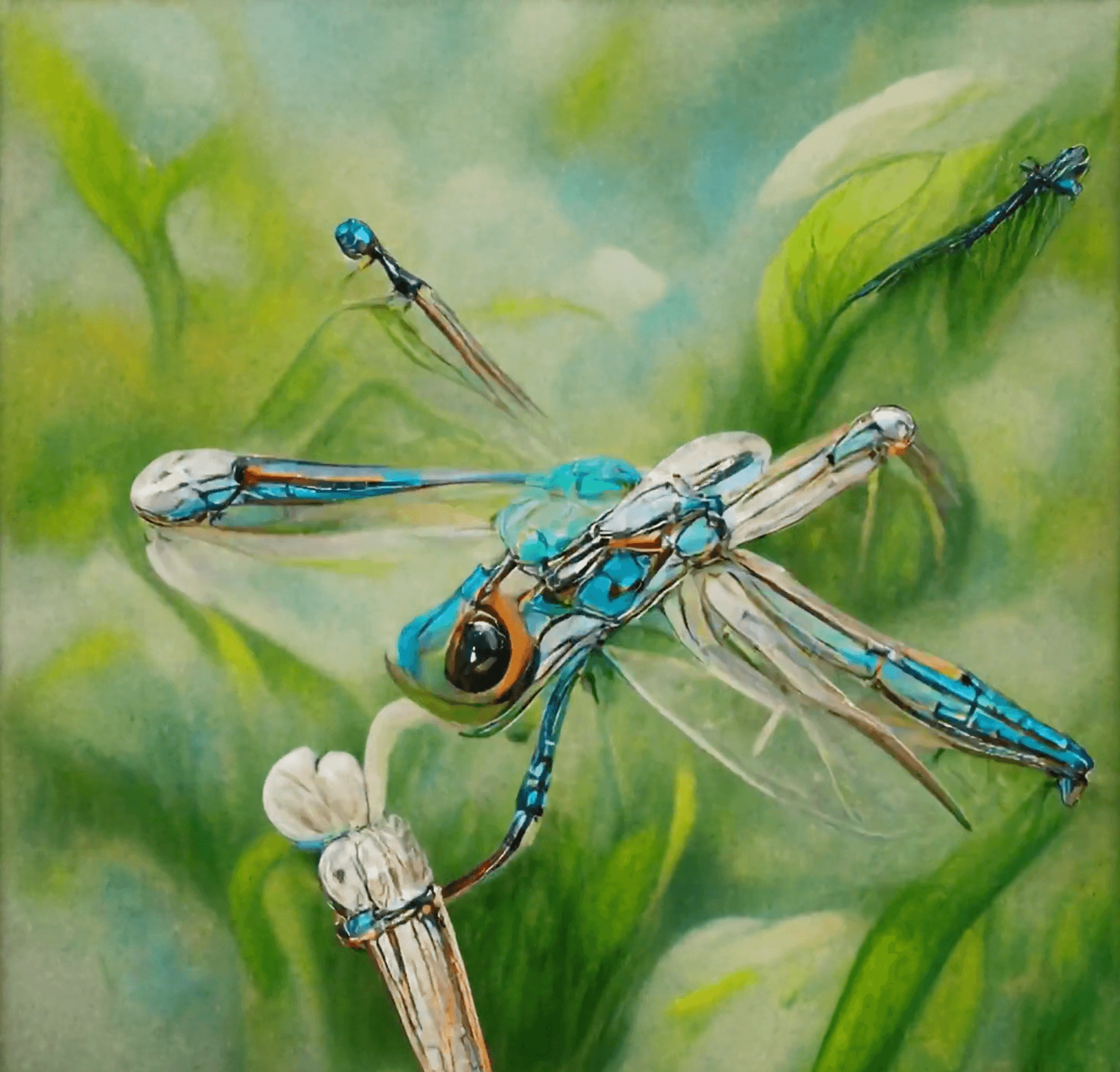 Critically Extant; Zygonychidium gracile (Streamertail) (still), 2022