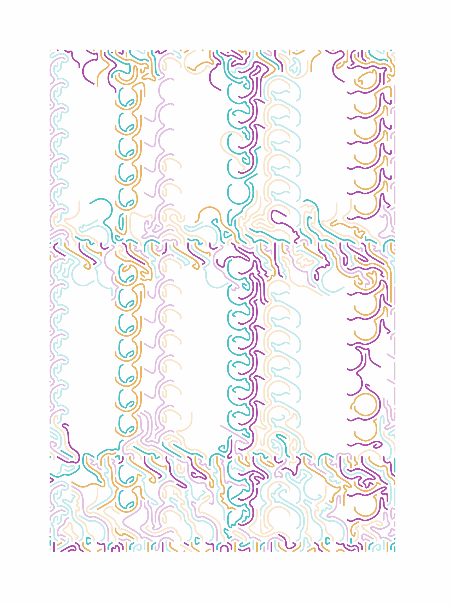 Lines Walking #33, 2022