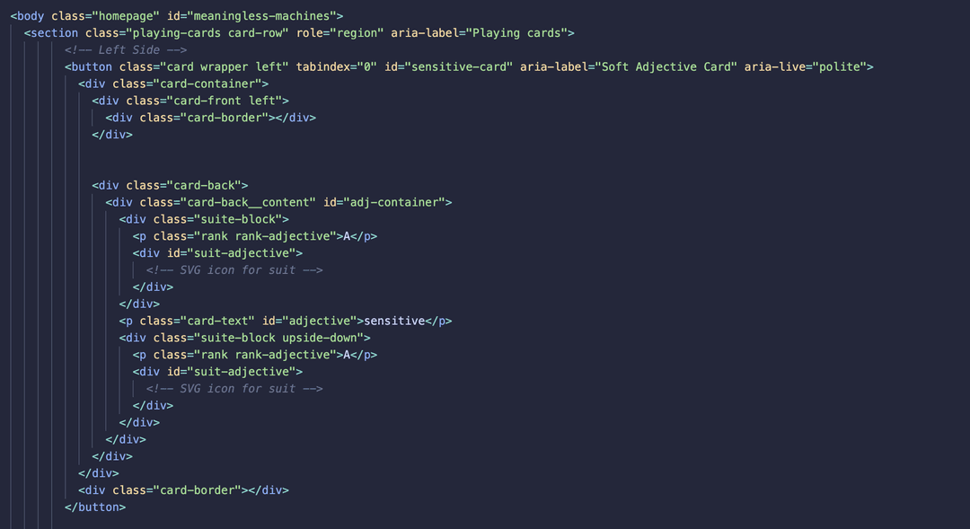 Section of HTML in 'Misunderstood Machines' (2024)