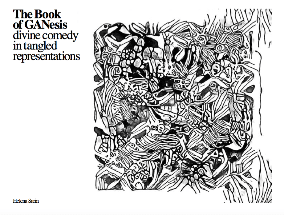 Cover of The Book of GANesis: Divine Comedy in Tangled Representations, 2019